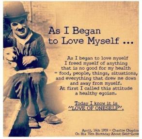 as i began to love myself